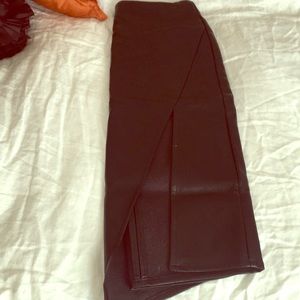 NWT Pleather skirt